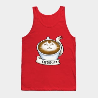 Cat'puccino Tank Top